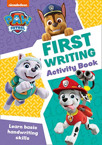 Book Paw Patrol First Writing Activity Book: Get ready for school with Paw Patrol free