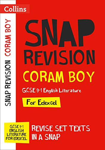 Book Coram Boy Edexcel GCSE 9-1 English Literature Text Guide: Ideal for home learning, 2022 and 2023 exams (Collins GCSE Grade 9-1 SNAP Revision) free