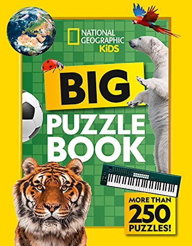 Book Big Puzzle Book: More than 250 brain-tickling quizzes, sudokus, crosswords and wordsearches (National Geographic Kids) free