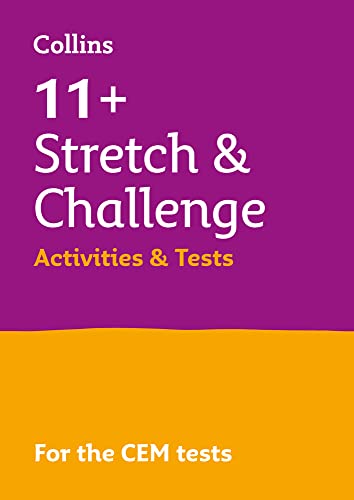 Book Collins 11+ – 11+ Stretch and Challenge Activities and Tests: For the CEM 2022 tests free