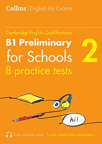 Book Practice Tests for B1 Preliminary for Schools (PET) (Volume 2) (Collins Cambridge English) free