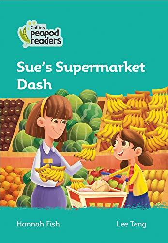 Book Collins Peapod Readers – Level 3 – Sue's Supermarket Dash free