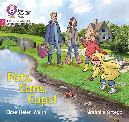 Book Big Cat Phonics for Little Wandle Letters and Sounds Revised – Pots, Cans, Cups!: Phase 2 free