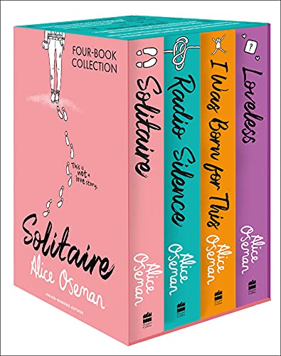Book Alice Oseman Four-Book Collection Box Set (Solitaire, Radio Silence, I Was Born For This, Loveless): From the YA Book Prize winning author free
