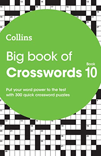 Book Collins Crosswords – Big Book of Crosswords 10: 300 quick crossword puzzles free