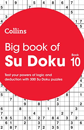 Book Collins Su Doku – Big Book of Su Doku 10: 300 Su Doku puzzles free