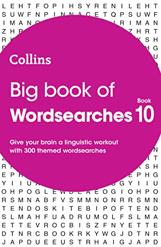 Book Collins Wordsearches – Big Book of Wordsearches 10: 300 themed wordsearches free