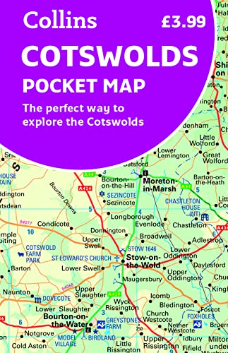Book Cotswolds Pocket Map: The perfect way to explore the Cotswolds free