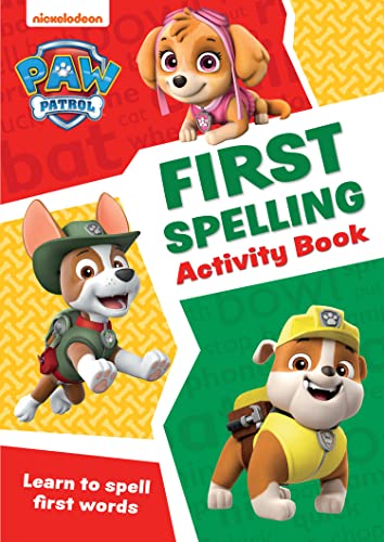 Book PAW Patrol First Spelling Activity Book: Get ready for school with Paw Patrol free