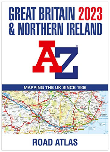 Book Great Britain A-Z Road Atlas 2023 (A3 Paperback) free