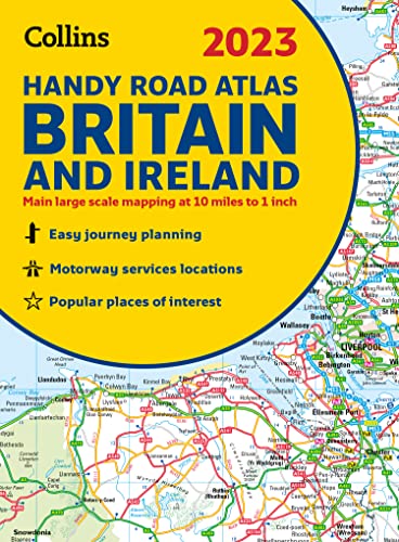 Book 2023 Collins Handy Road Atlas Britain and Ireland free