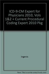 Book ICD-9-CM Expert for Physicians 2010, Vols 1&2 + Current Procedural Coding Expert 2010 Pkg free