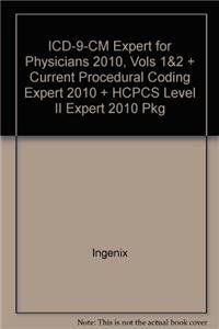 Book ICD-9-CM Expert for Physicians 2010, Vols 1&2 + Current Procedural Coding Expert 2010 + HCPCS Level II Expert 2010 Pkg free