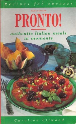 Book PRONTO authentic Italian meals in moments free