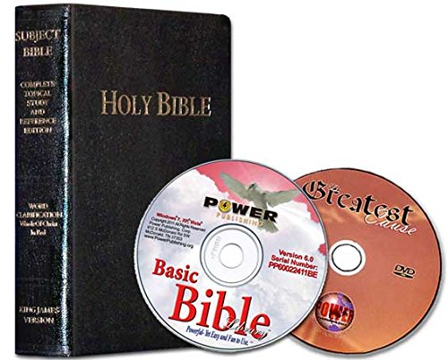 Book The Famous Subject Bible: Complete Topical Study Bible & Reference Edition (Holy Bible, King James Version KJV, Large Print, Words of Christ in Red, Inline Definitions) free
