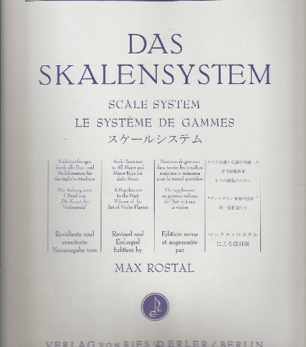 Book SCALE SYSTEM (Das Skalensystem) for Violin free