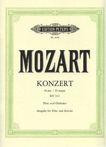 Book Flute Concerto No. 2 in D K314 (285d) (Edition for Flute and Piano) (Edition Peters) free