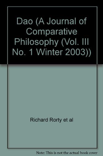 Book Dao (A Journal of Comparative Philosophy (Vol. III No. 1 Winter 2003)) free
