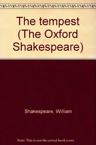 Book The Tempest (the Oxford Shakespeare) free