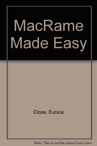 Book Macrame Made Easy free