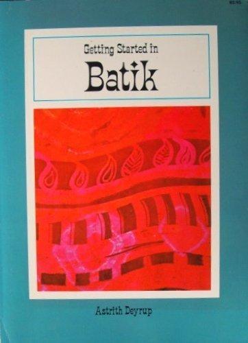Book Getting Started In Batik free