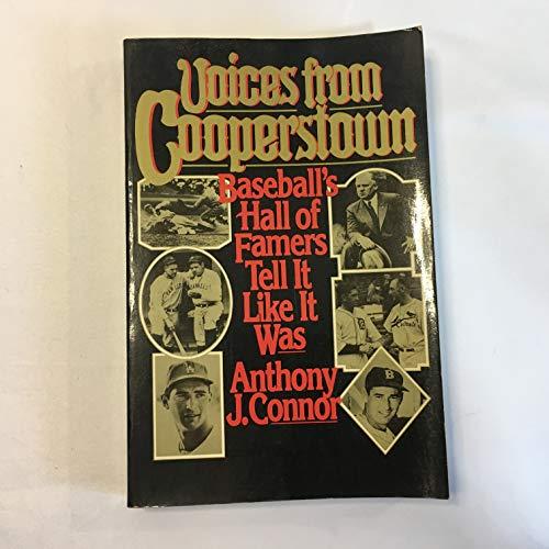 Book Voices from Cooperstown: Baseball's Hall of Famers Tell It Like It Was free