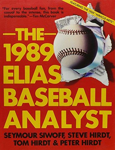 Book The 1989 Elias Baseball Analyst free