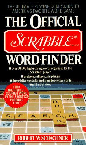 Book The Official Scrabble Word-Finder free
