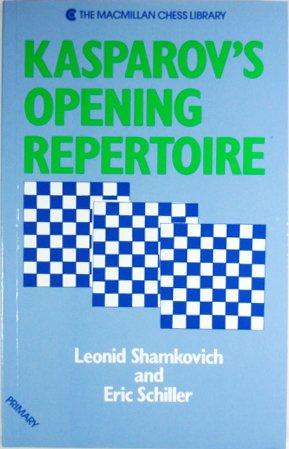 Book Kasparov's Opening Repertoire (the Macmillan Chess Library) free