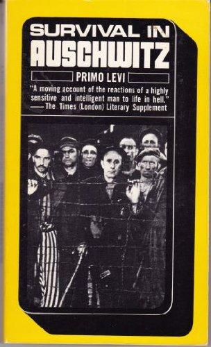 Book Survival in Auschwitz: The Nazi Assault on Humanity free