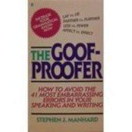 Book The Goof-Proofer free