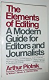 Book The Elements of Editing: A Modern Guide for Editors and Journalists free
