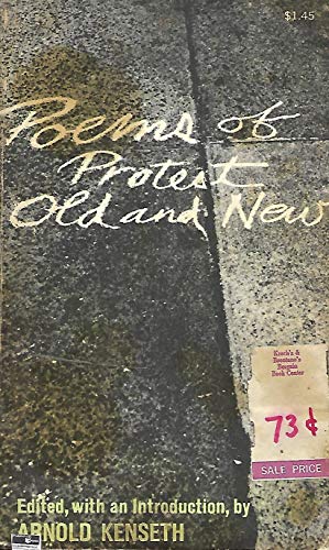 Book Poems of Protest, Old and New: A Selection of Poetry. free