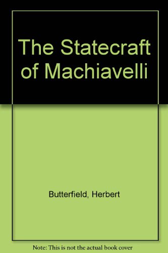 Book Statecraft Of Machiavelli free
