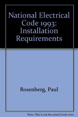 Book Installation Requirements of the 1993 National Electrical Code free