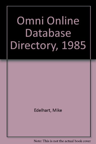 Book Omni Online Database Directory, 1985 free