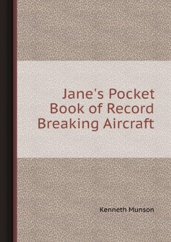 Book Jane's Pocket Book of Record Breaking Aircraft free