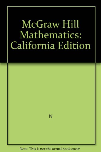 Book Mcgraw Hill Mathematics: California Edition free