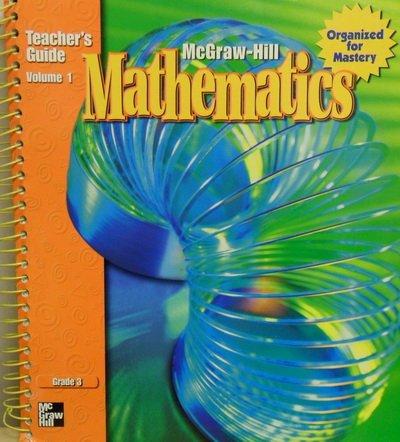 Book McGraw-Hill Mathematics Teacher's Edition Grade 3 Volume 1 (Volume 1) free