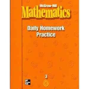 Book Mathematics Daily Homework Practice free