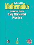 Book Mcgraw Hill Mathematics: Grade 5 : California Edition : Daily Homework Book free