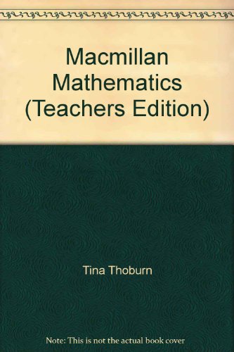 Book Macmillan Mathematics (Teachers Edition) free