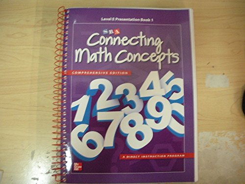 Book SRA Connecting Math Concepts Level E Presentation Book 1 free