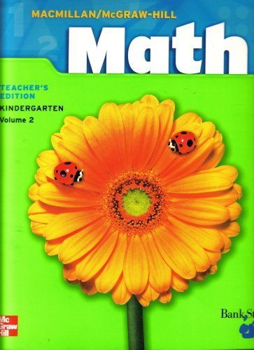 Book Math Kindergarten, Vol. 2: Bank Street, Teacher's Edition free