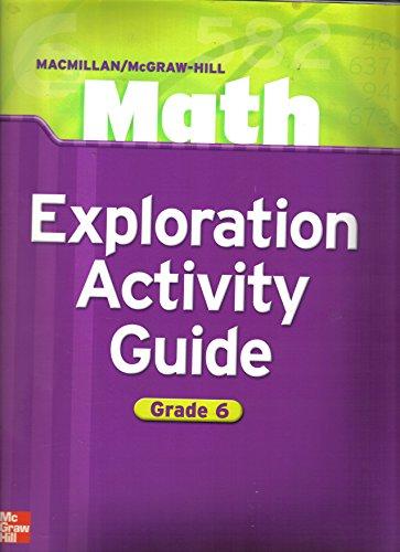 Book Exploration Activity Guide (math - Grade 6) free