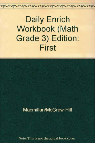 Book Daily Enrich Workbook (Math, Grade 3) free