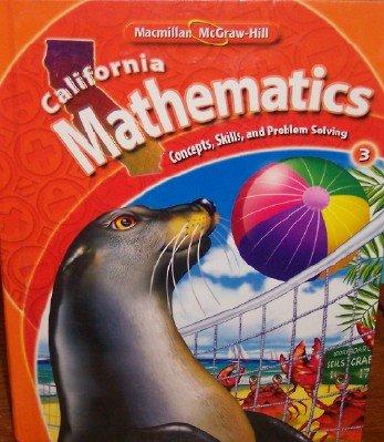 Book California Mathematics Grade 3 (concepts, Skills, And Problem Solving) free