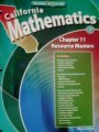 Book California Mathematics Grade 2 Chapter 11 Resource Masters free