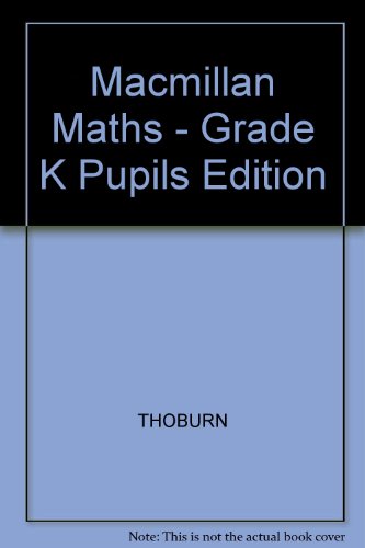 Book Macmillan Mathematics: Kindergarten Series M/pupil Edition free
