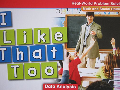 Book I Like That Too (Real-world Problem Solving, Data Analysis) free